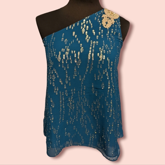 Lilly Pulitzer Tops - NWT Lilly Pulitzer silk Sienne top, size 00